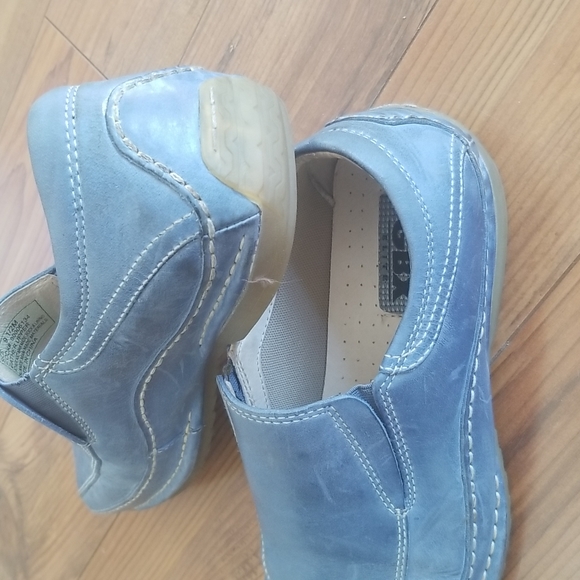 GBX Elite LEATHER BLUE LOAFERS MEN'S SHOES - Picture 4 of 8